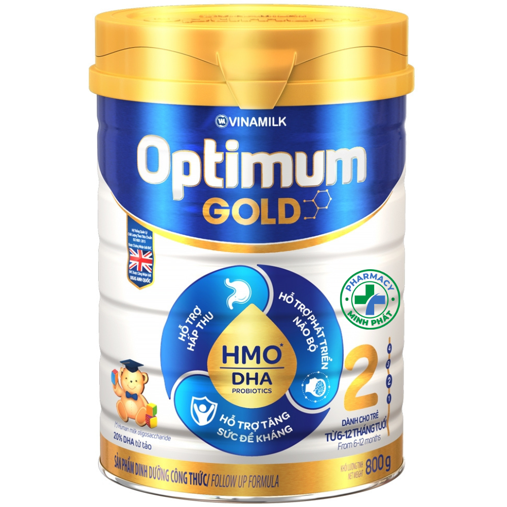 Sữa Vinamilk Optimum Gold 2 800g (6-12 tháng)